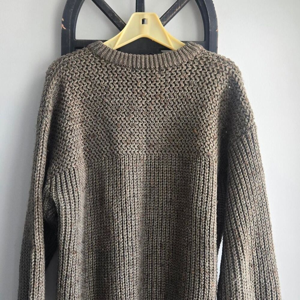 Unbranded Men's Brown and Grey Jumper